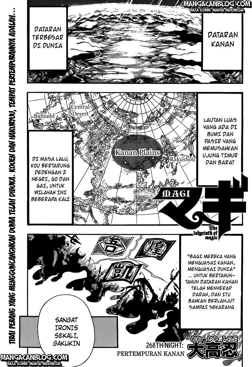 Magi Chapter 268