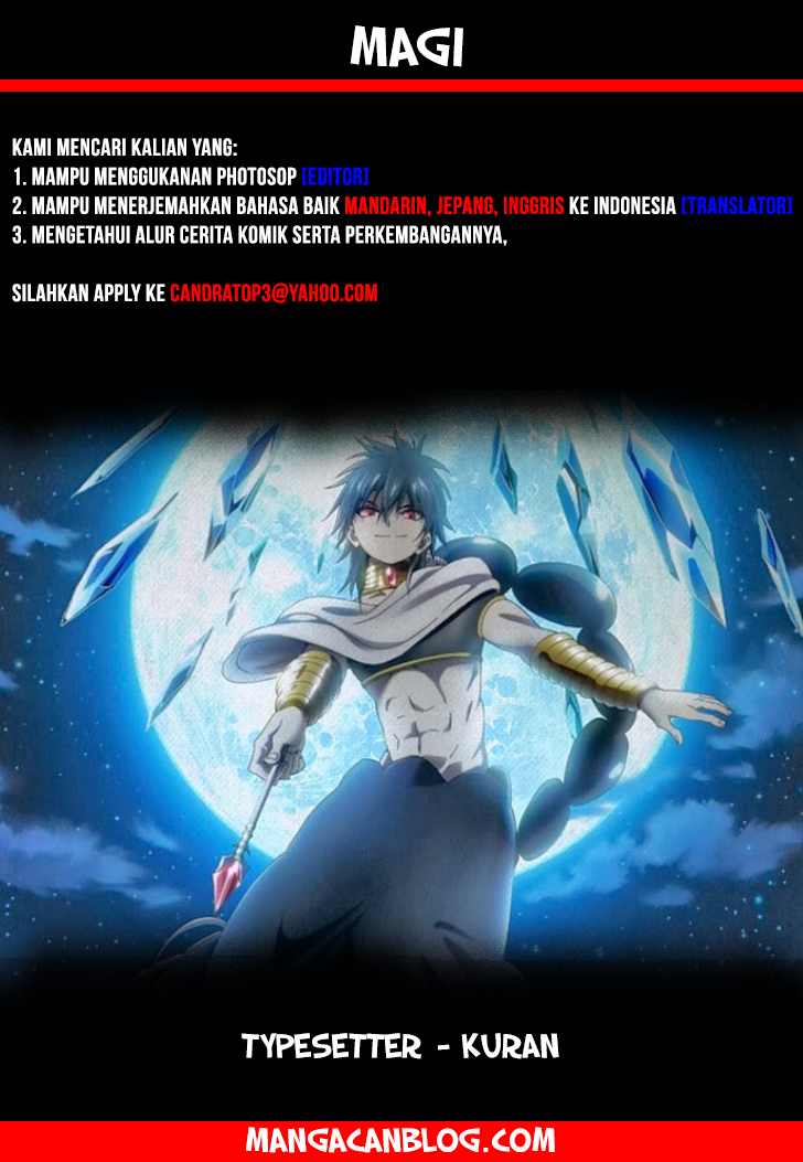 Magi Chapter 272