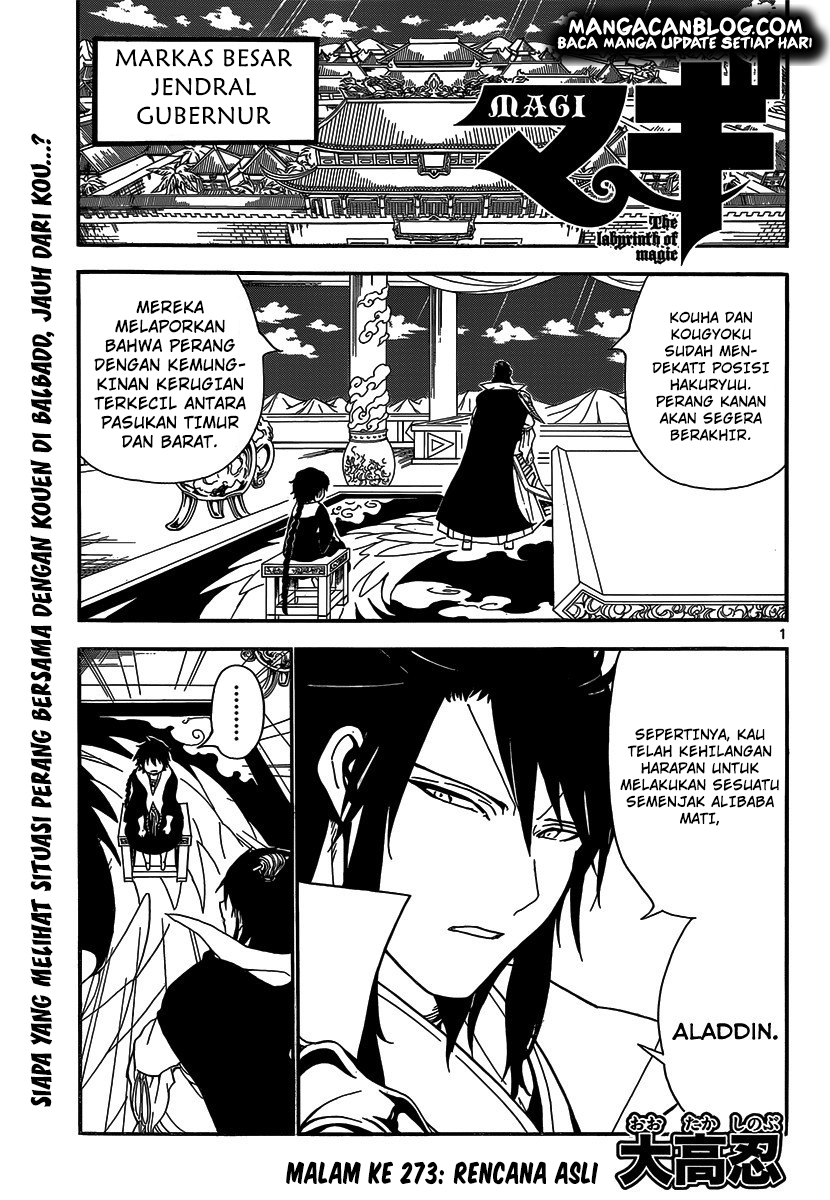 Magi Chapter 273