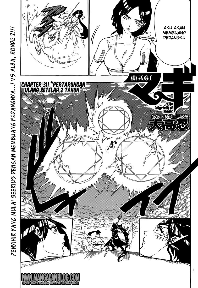 Magi Chapter 311