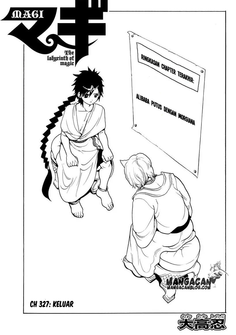 Magi Chapter 327