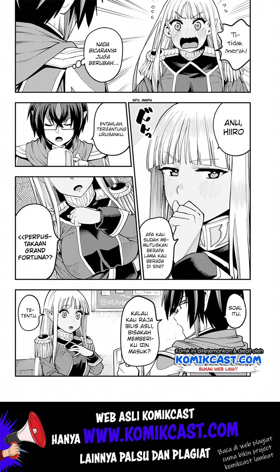 Konjiki no Moji Tsukai Chapter 58