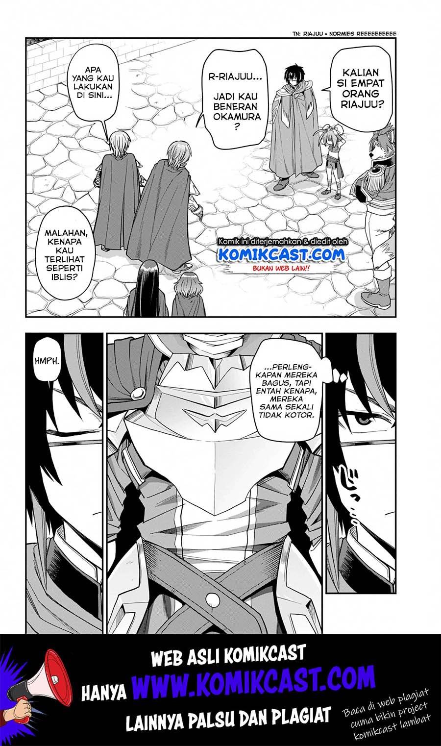 Konjiki no Moji Tsukai Chapter 61