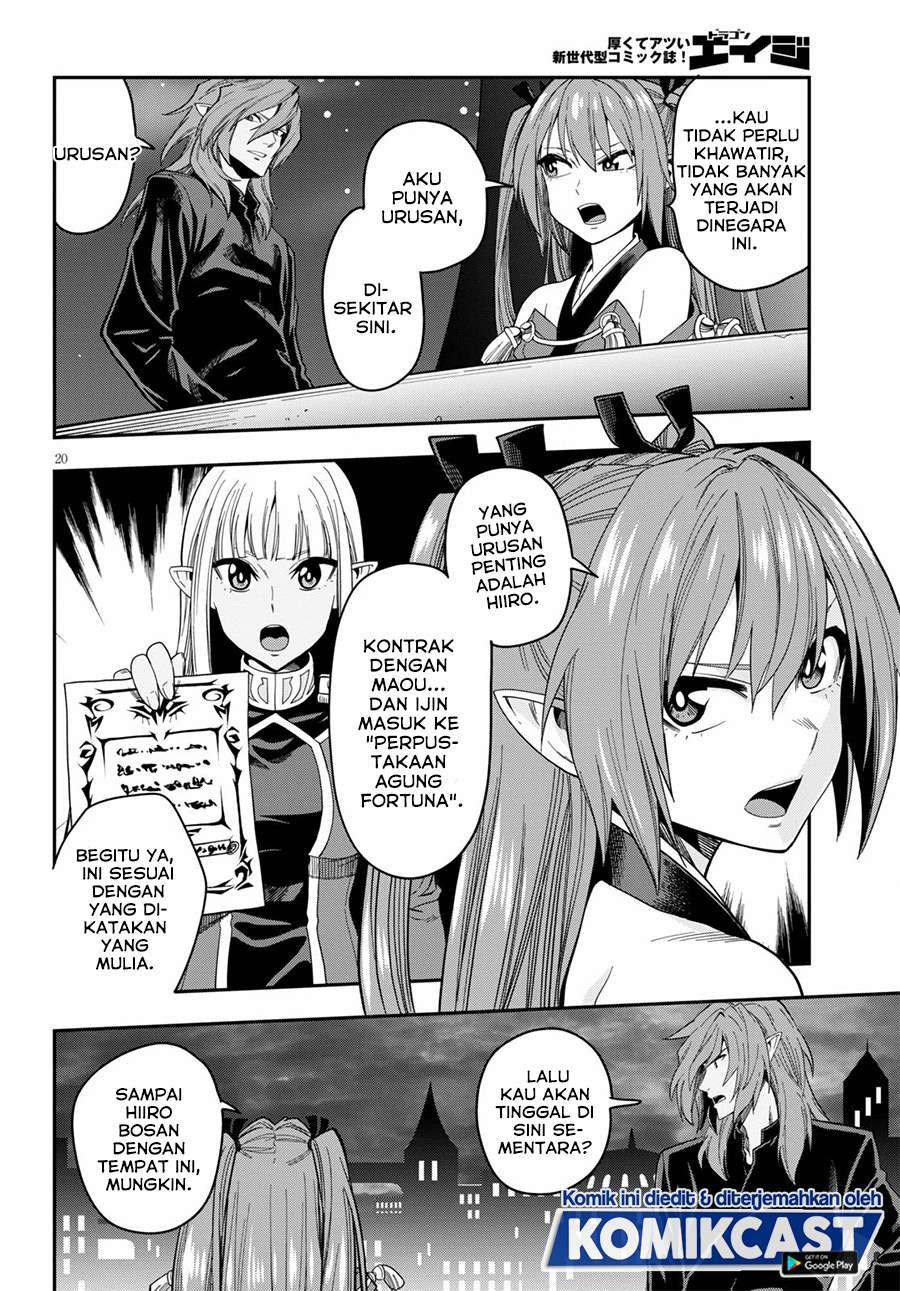 Konjiki no Moji Tsukai Chapter 73