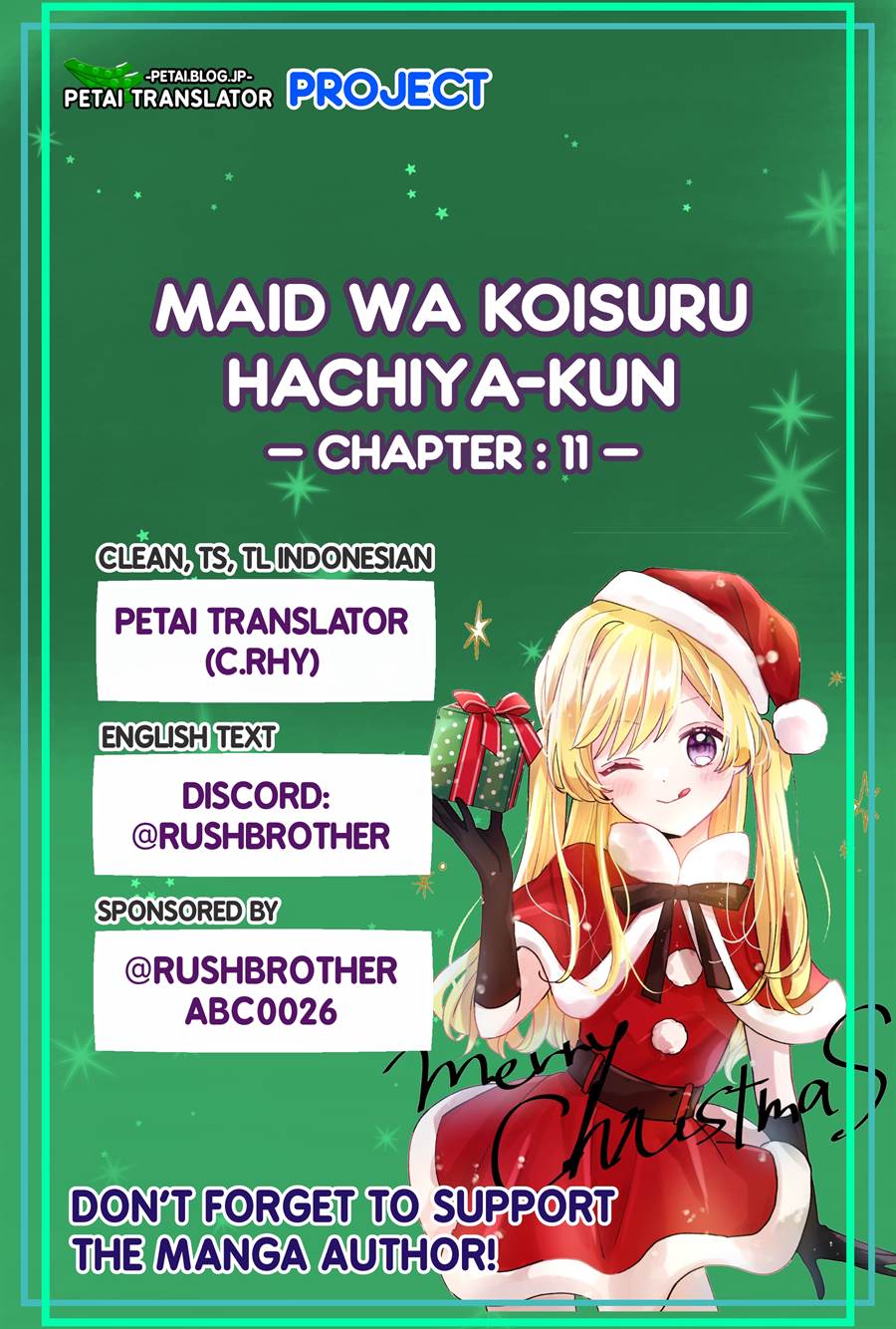 Maid wa Koisuru Hachiya-kun Chapter 11