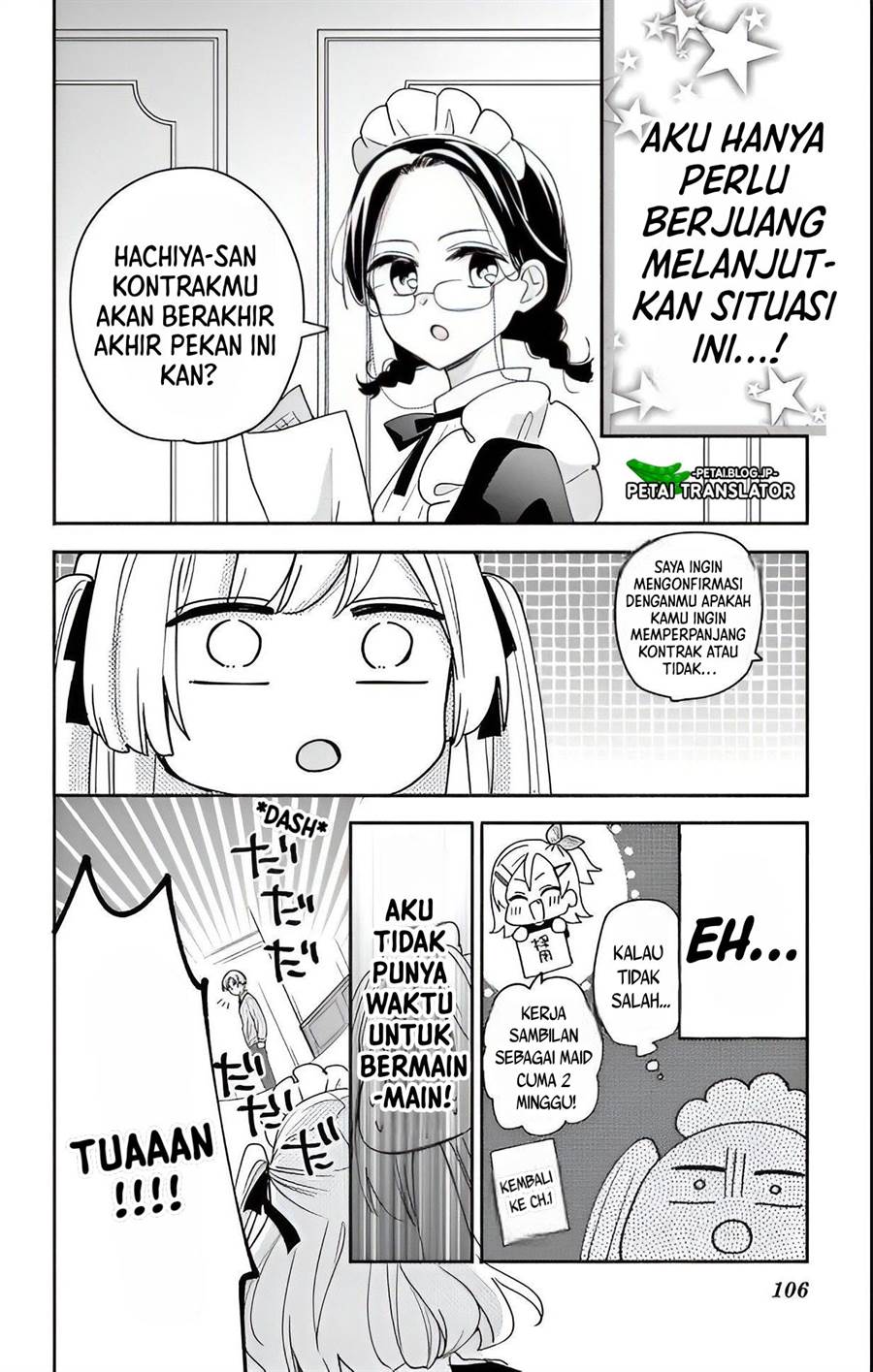 Maid wa Koisuru Hachiya-kun Chapter 4