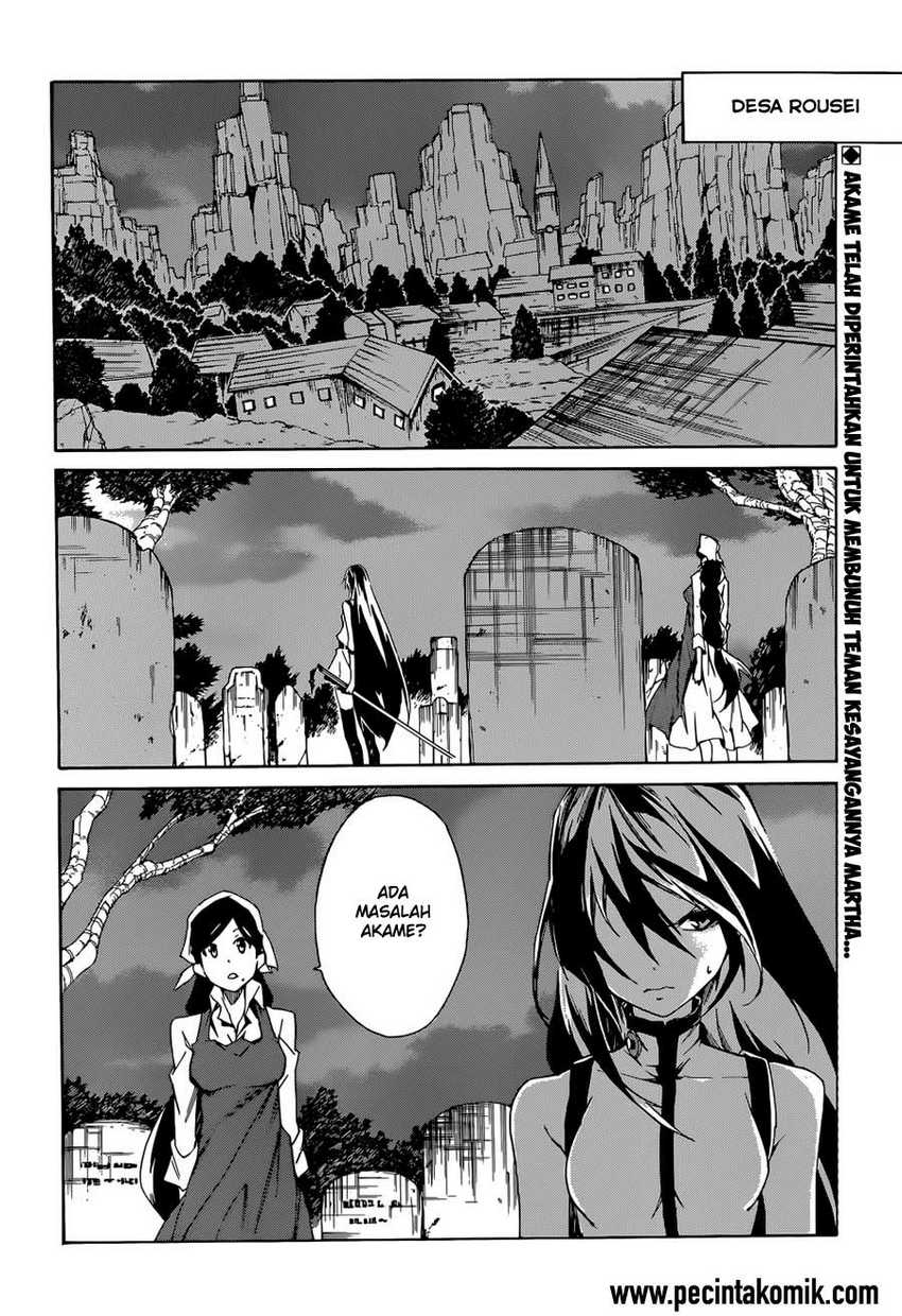 Akame ga KILL! Zero Chapter 4