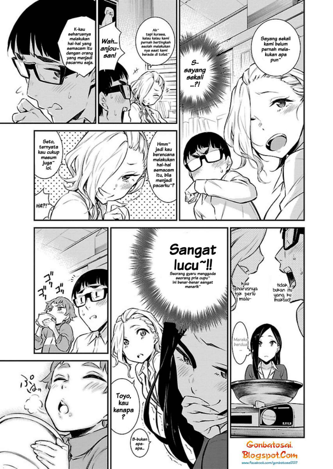 Yancha Gal no Anjou-san Chapter 9