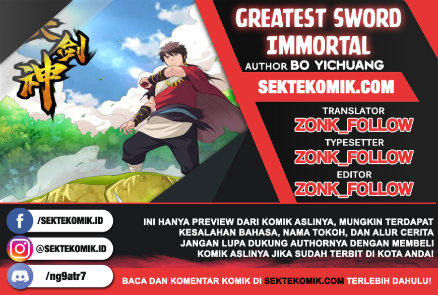 Greatest Sword Immortal Chapter 10