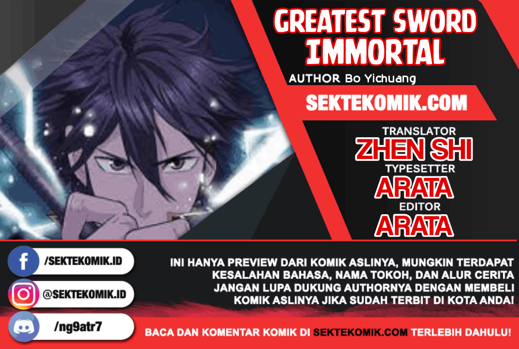 Greatest Sword Immortal Chapter 119