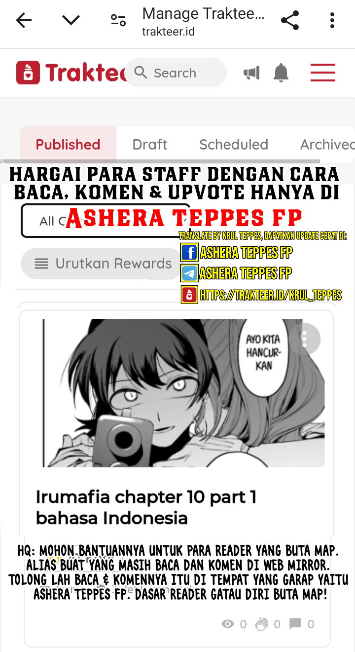 Mairimashita! Iruma-kun Mafia AU Chapter 8.2