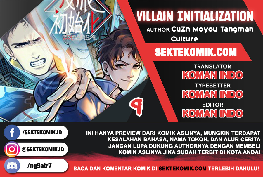 Villain Initialization Chapter 9