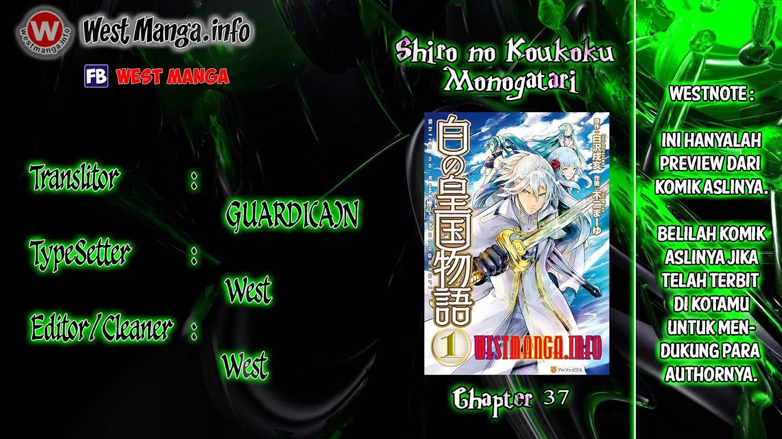 Shiro no Koukoku Monogatari Chapter 37