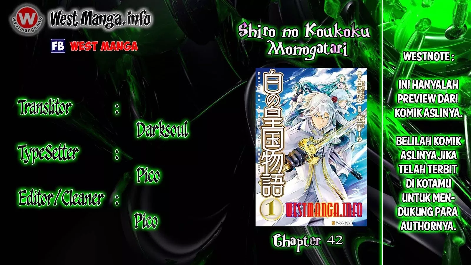 Shiro no Koukoku Monogatari Chapter 42