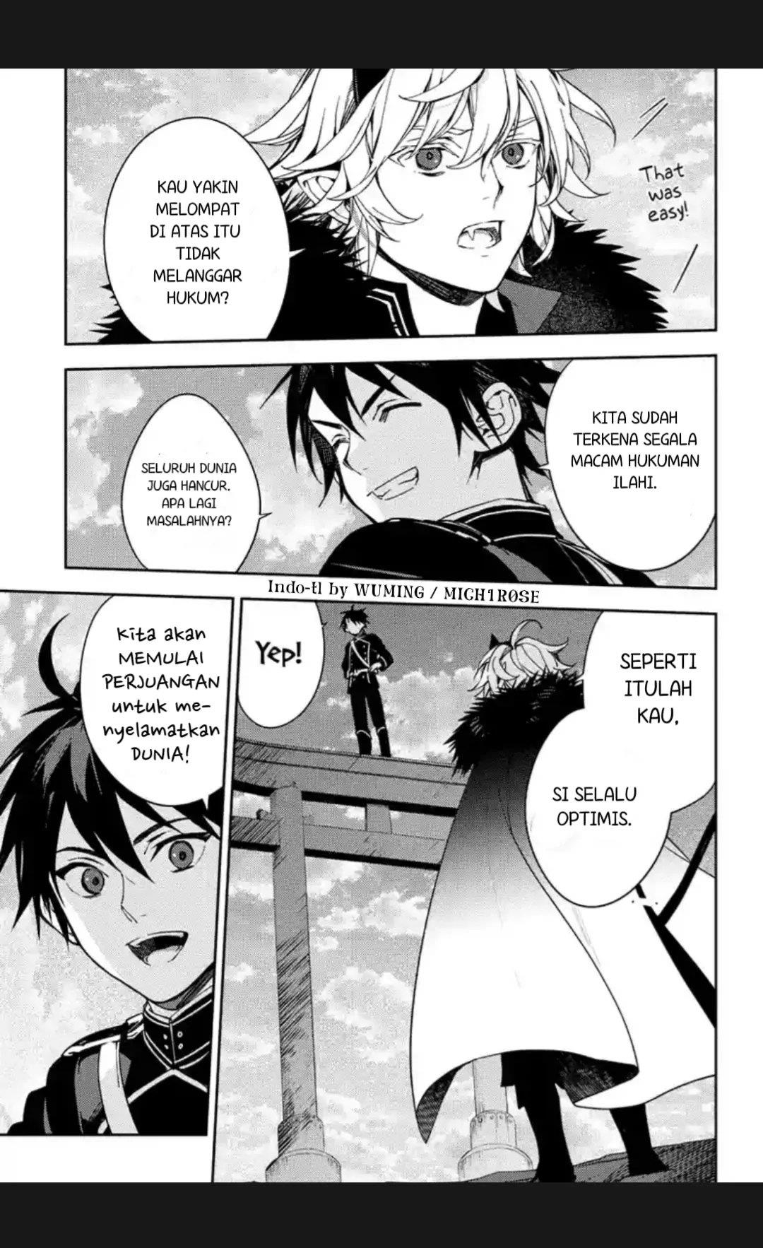 Owari no Seraph Chapter 121