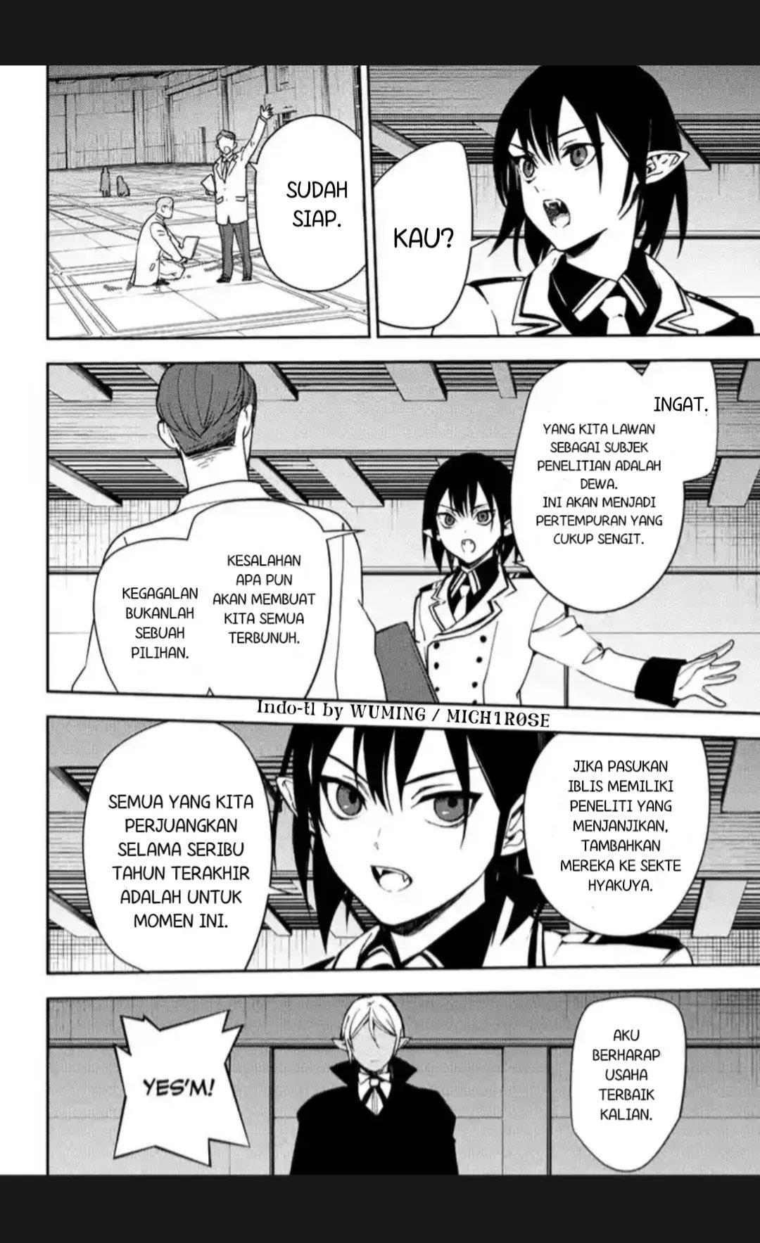 Owari no Seraph Chapter 121