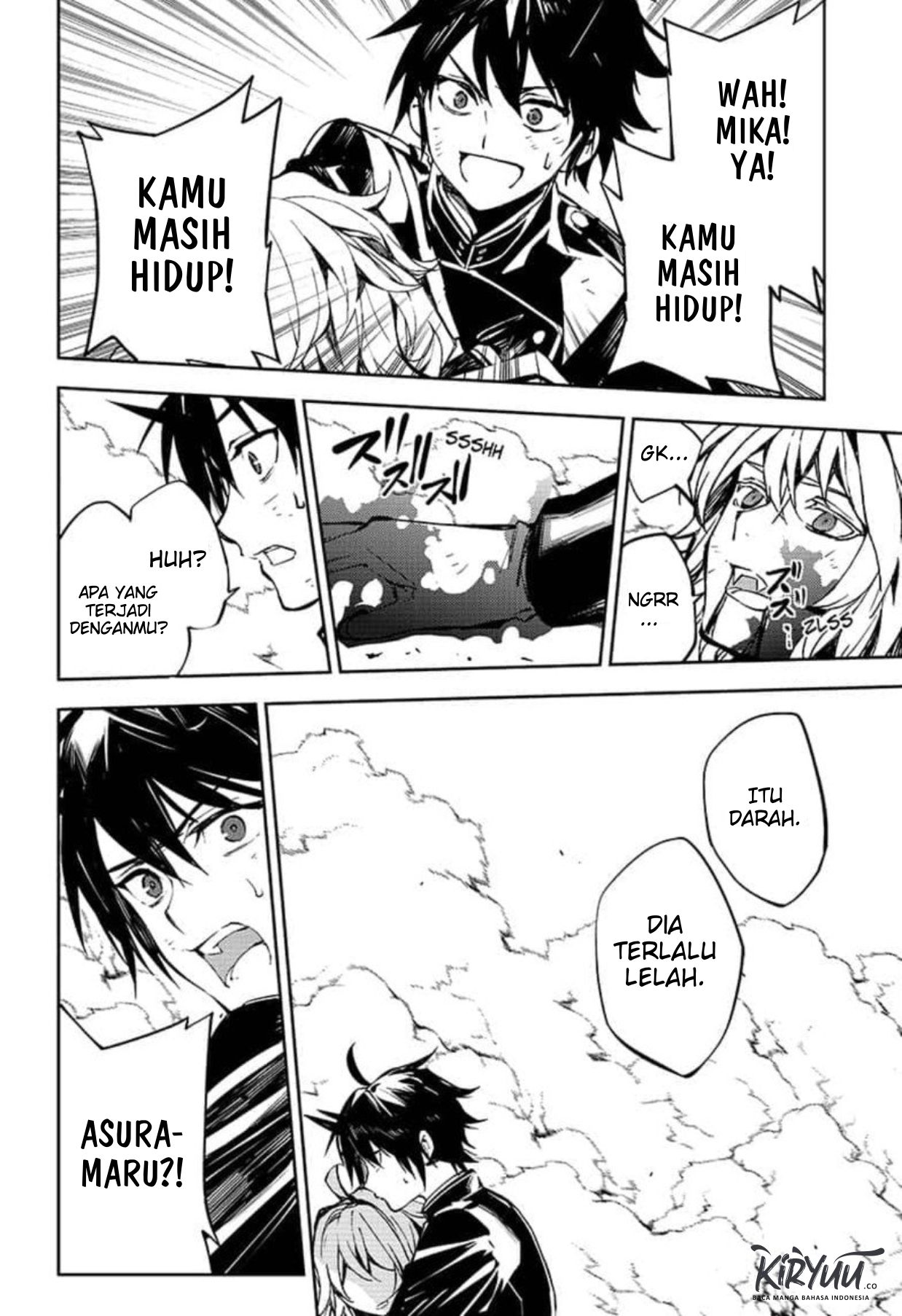 Owari no Seraph Chapter 89