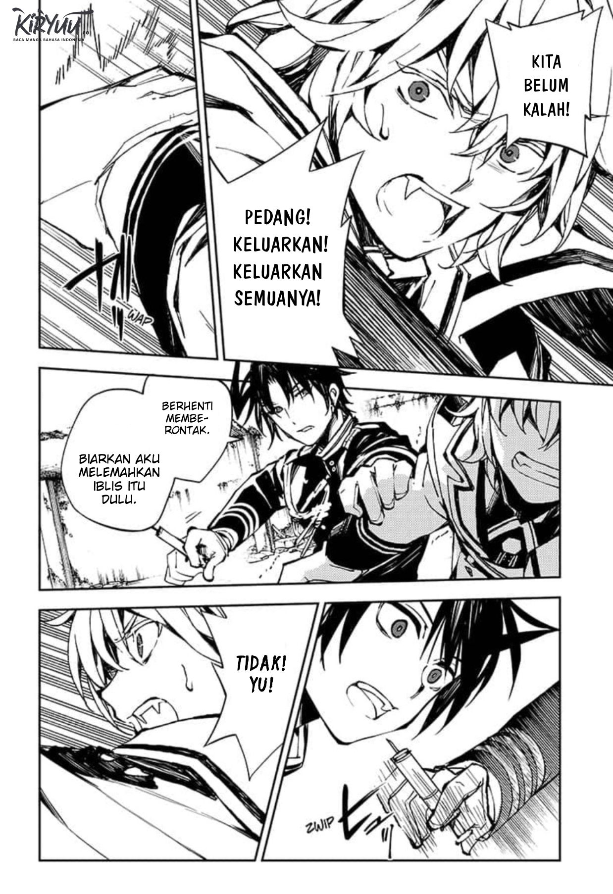 Owari no Seraph Chapter 89