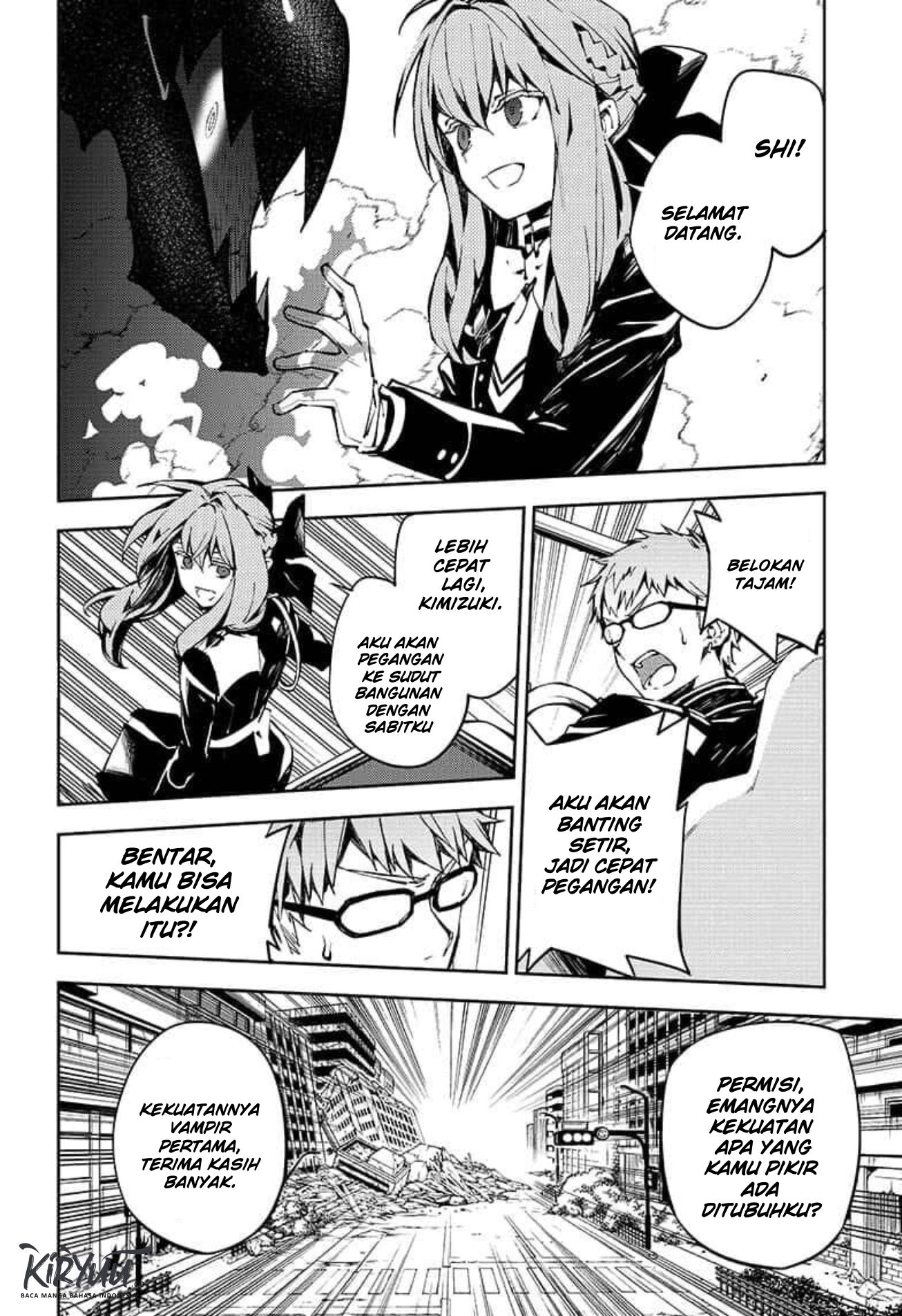 Owari no Seraph Chapter 90