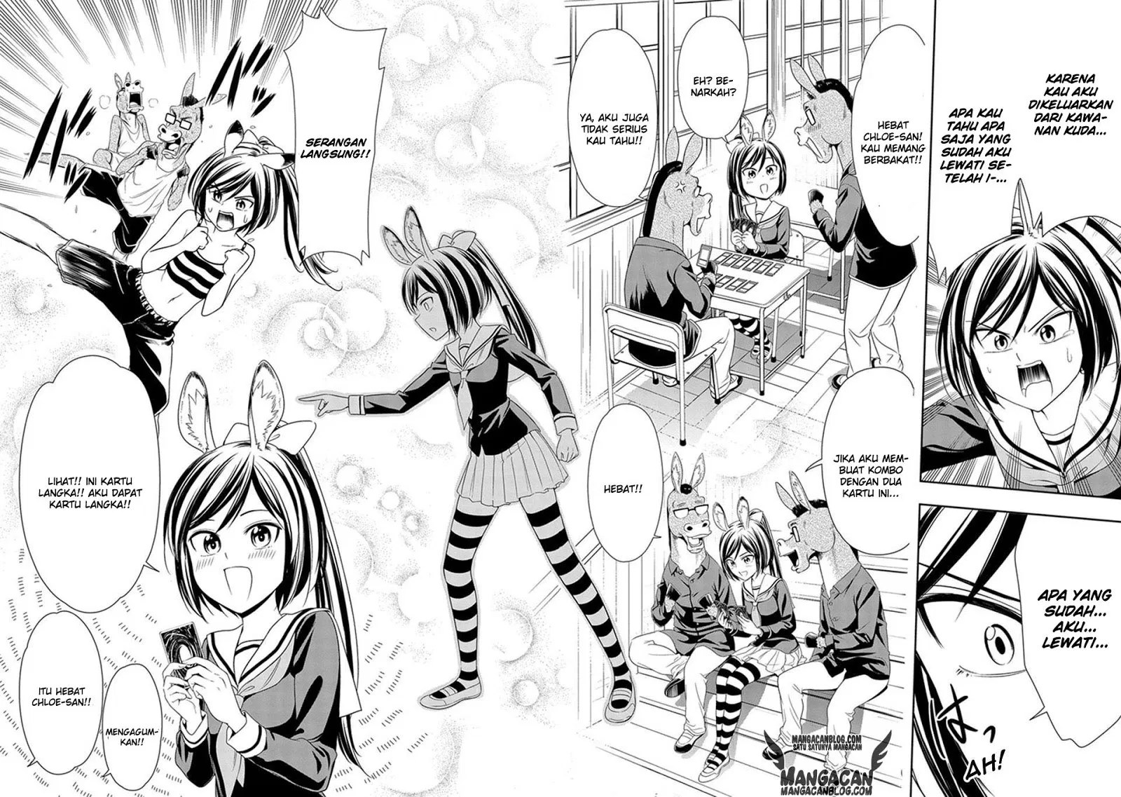 Murenase! Shiiton Gakuen Chapter 08