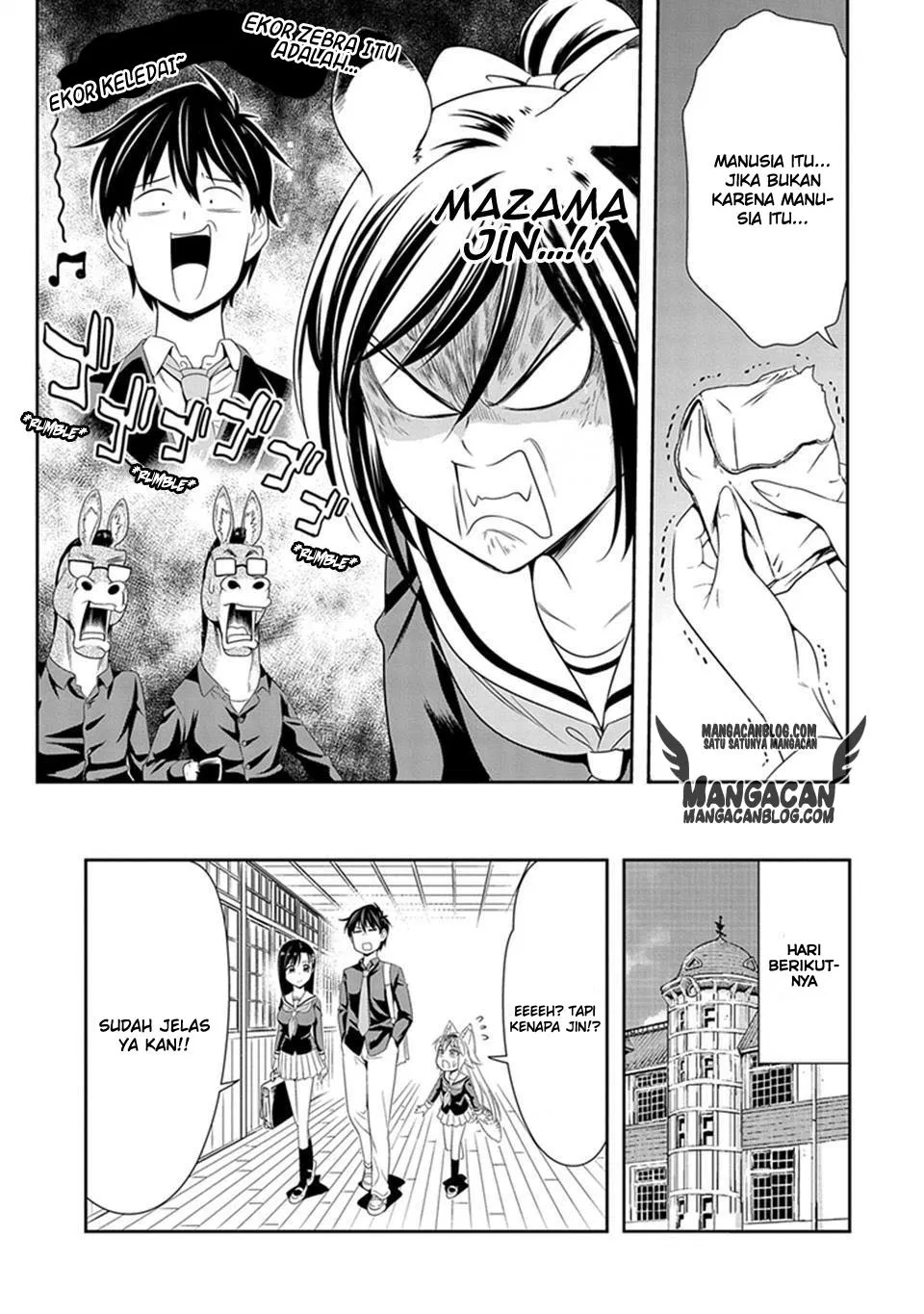 Murenase! Shiiton Gakuen Chapter 08