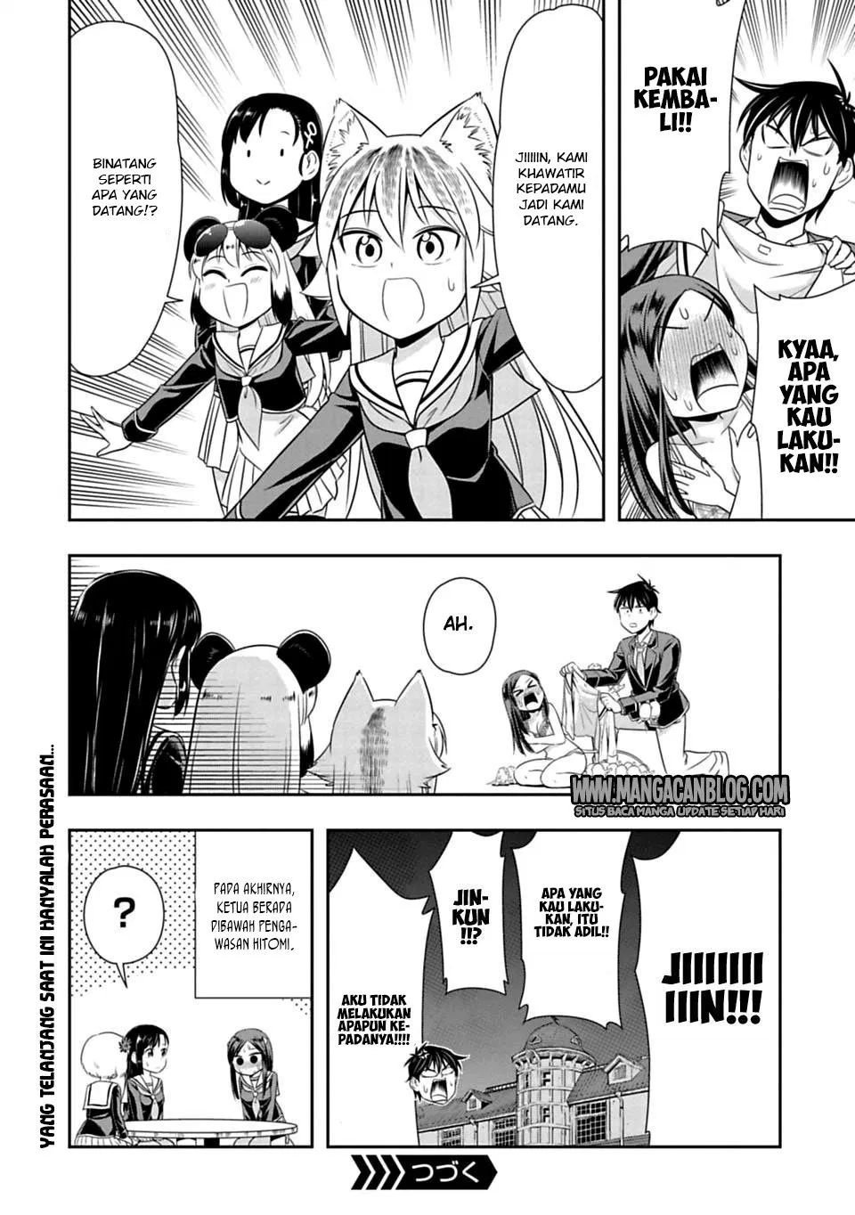 Murenase! Shiiton Gakuen Chapter 35