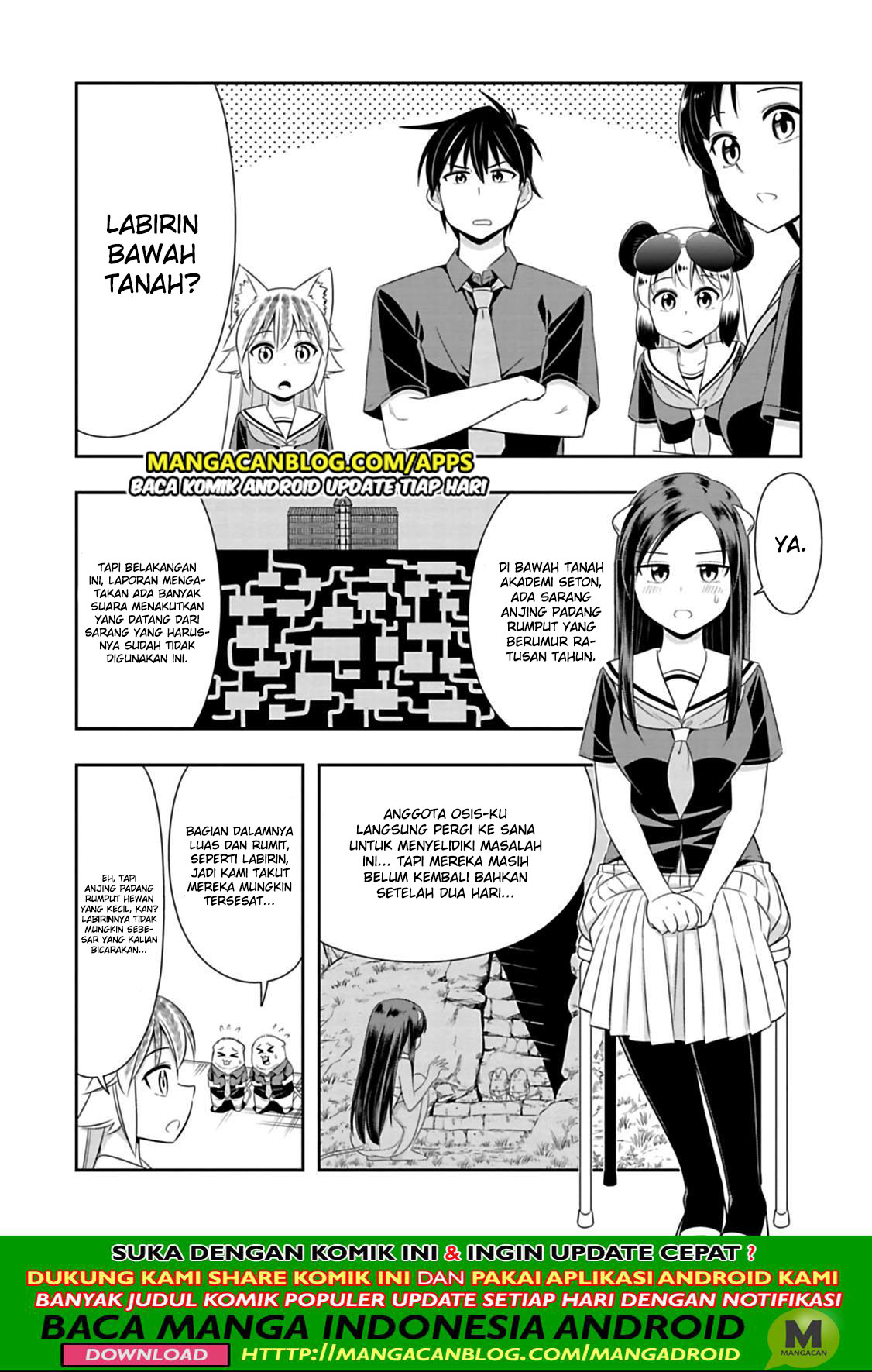 Murenase! Shiiton Gakuen Chapter 87