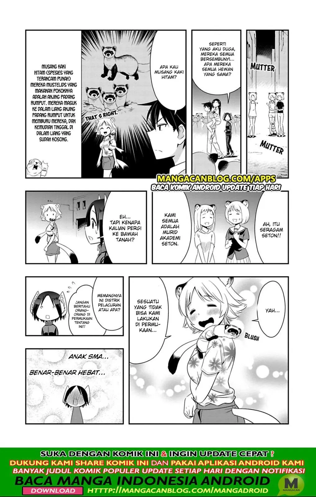 Murenase! Shiiton Gakuen Chapter 89