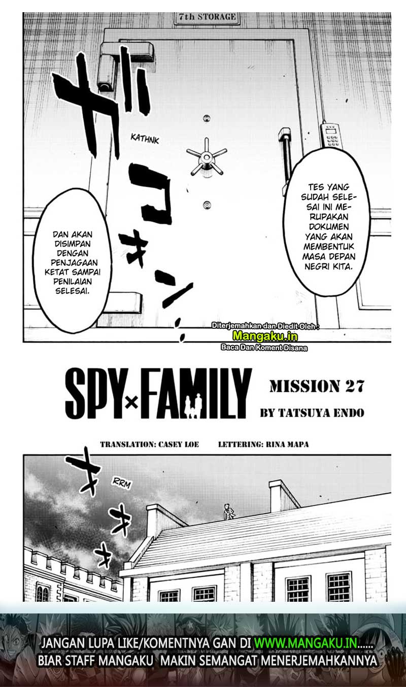 Spy X Family Chapter 27