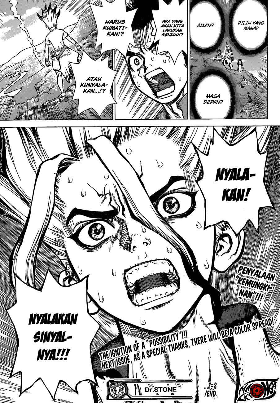 Dr. Stone Chapter 08