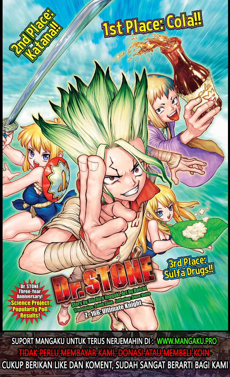 Dr. Stone Chapter 166