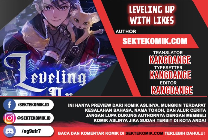 Leveling Up With Likes Chapter 1