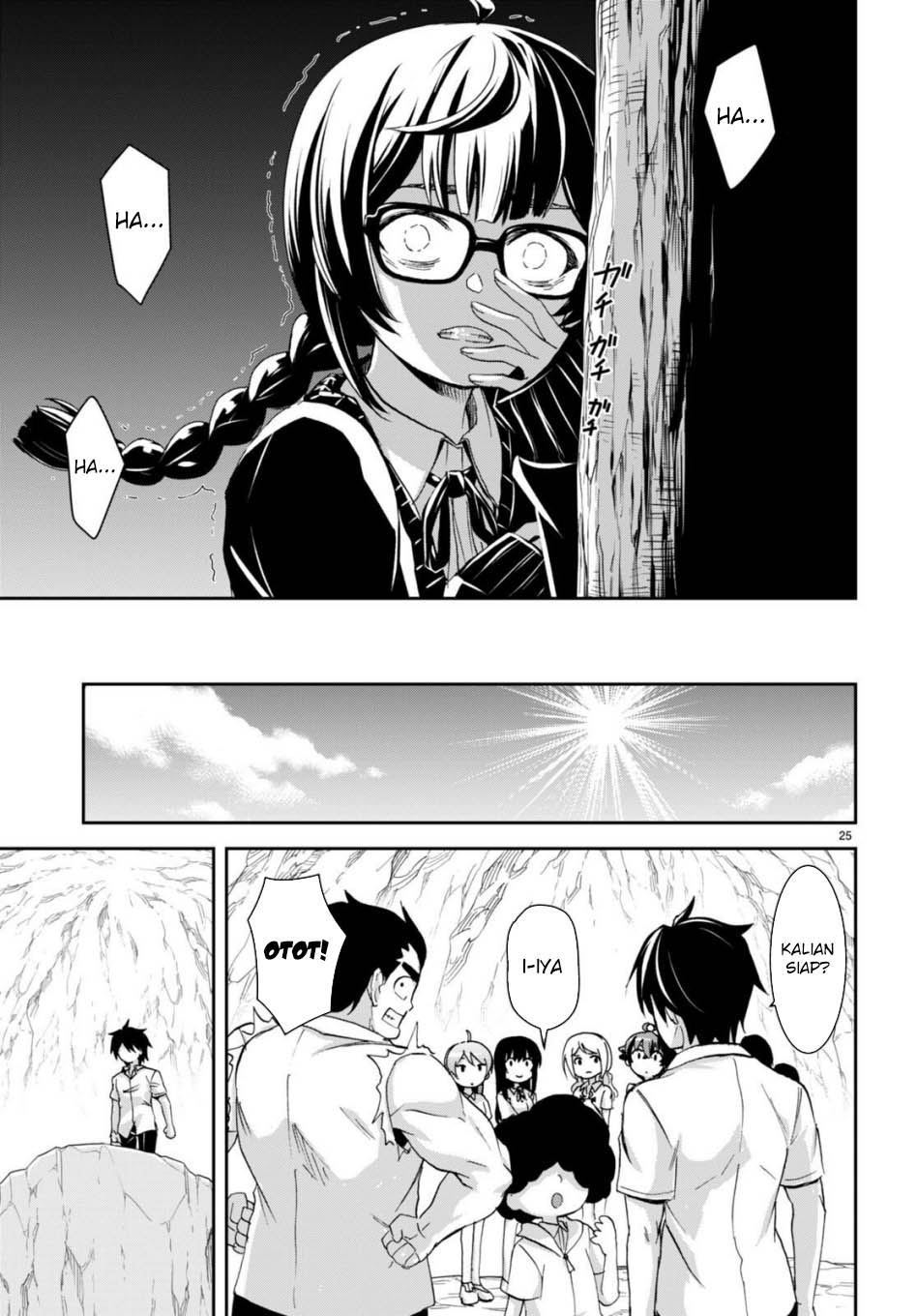 Isekai Yurutto Survival Seikatsu: Gakkou no Minna to Isekai no Mujintou ni Tenishitakedo Ore Dake Rakushou desu Chapter 24