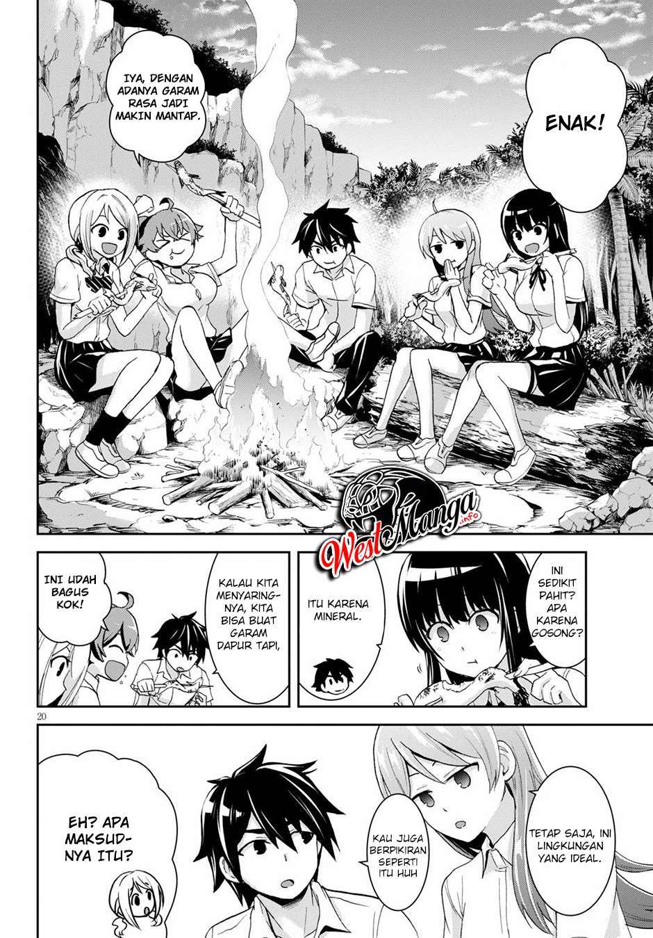 Isekai Yurutto Survival Seikatsu: Gakkou no Minna to Isekai no Mujintou ni Tenishitakedo Ore Dake Rakushou desu Chapter 5