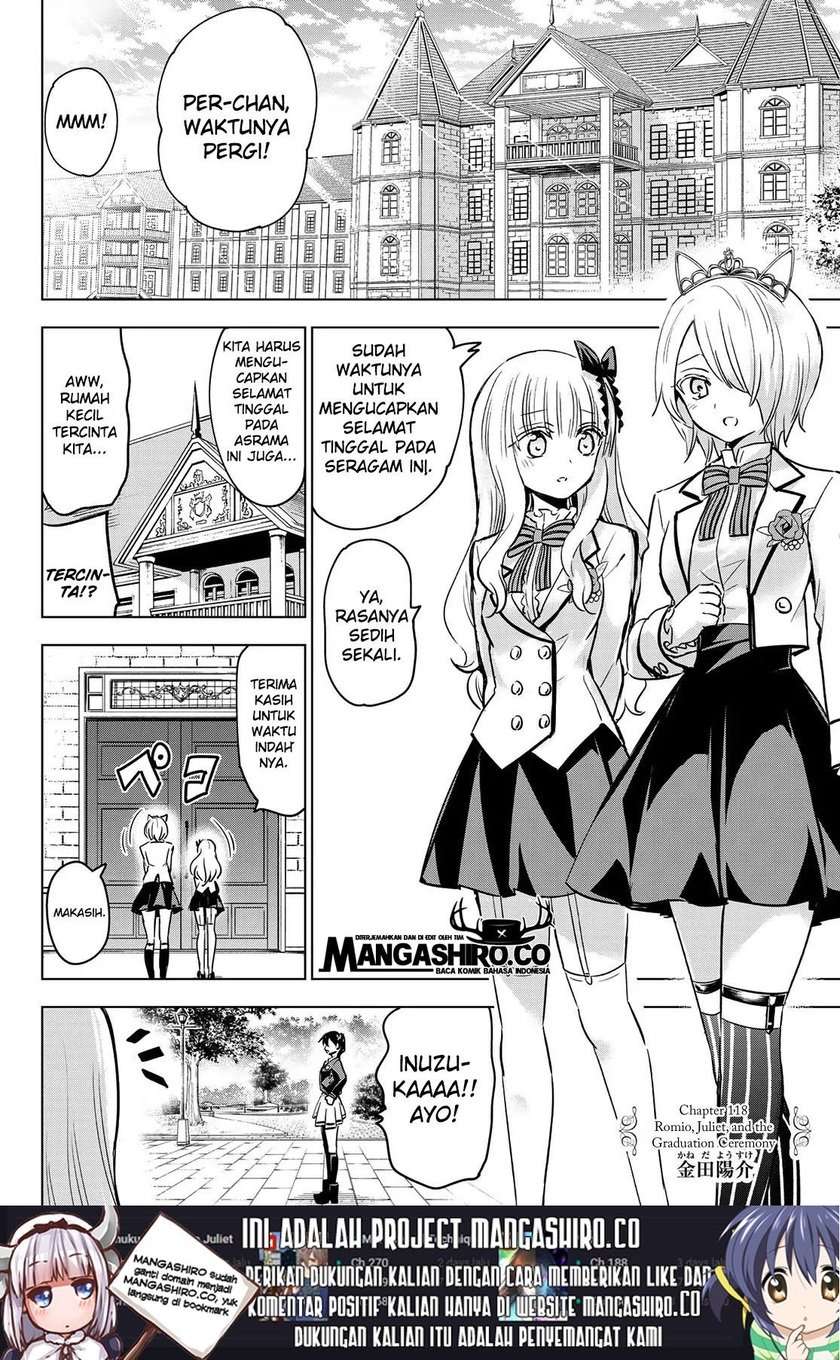 Kishuku Gakkou no Juliet Chapter 118