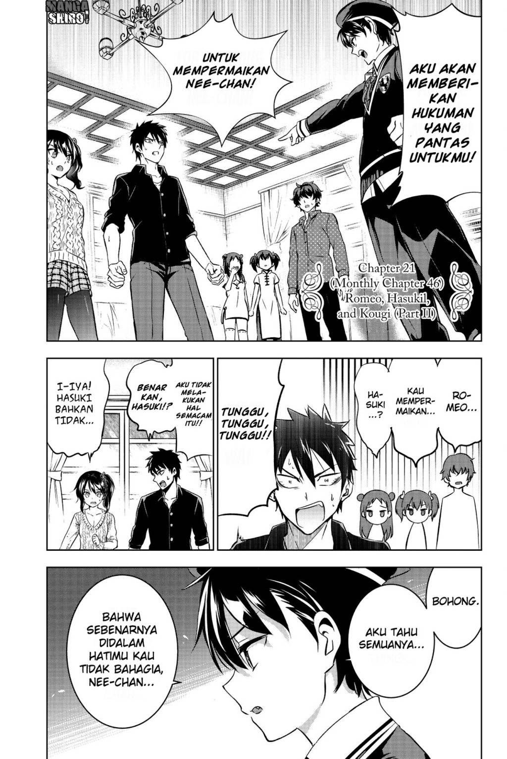 Kishuku Gakkou no Juliet Chapter 46