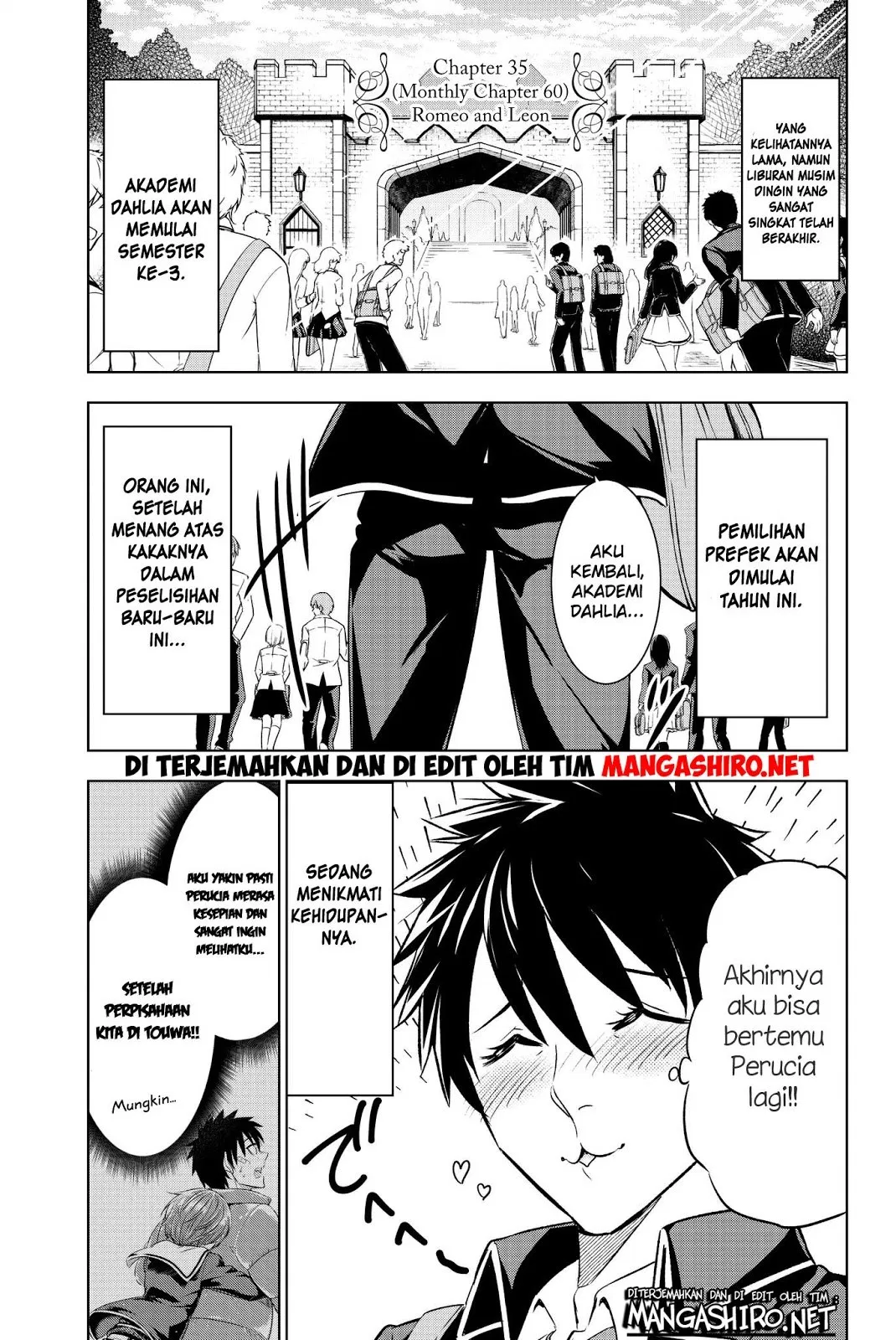 Kishuku Gakkou no Juliet Chapter 60