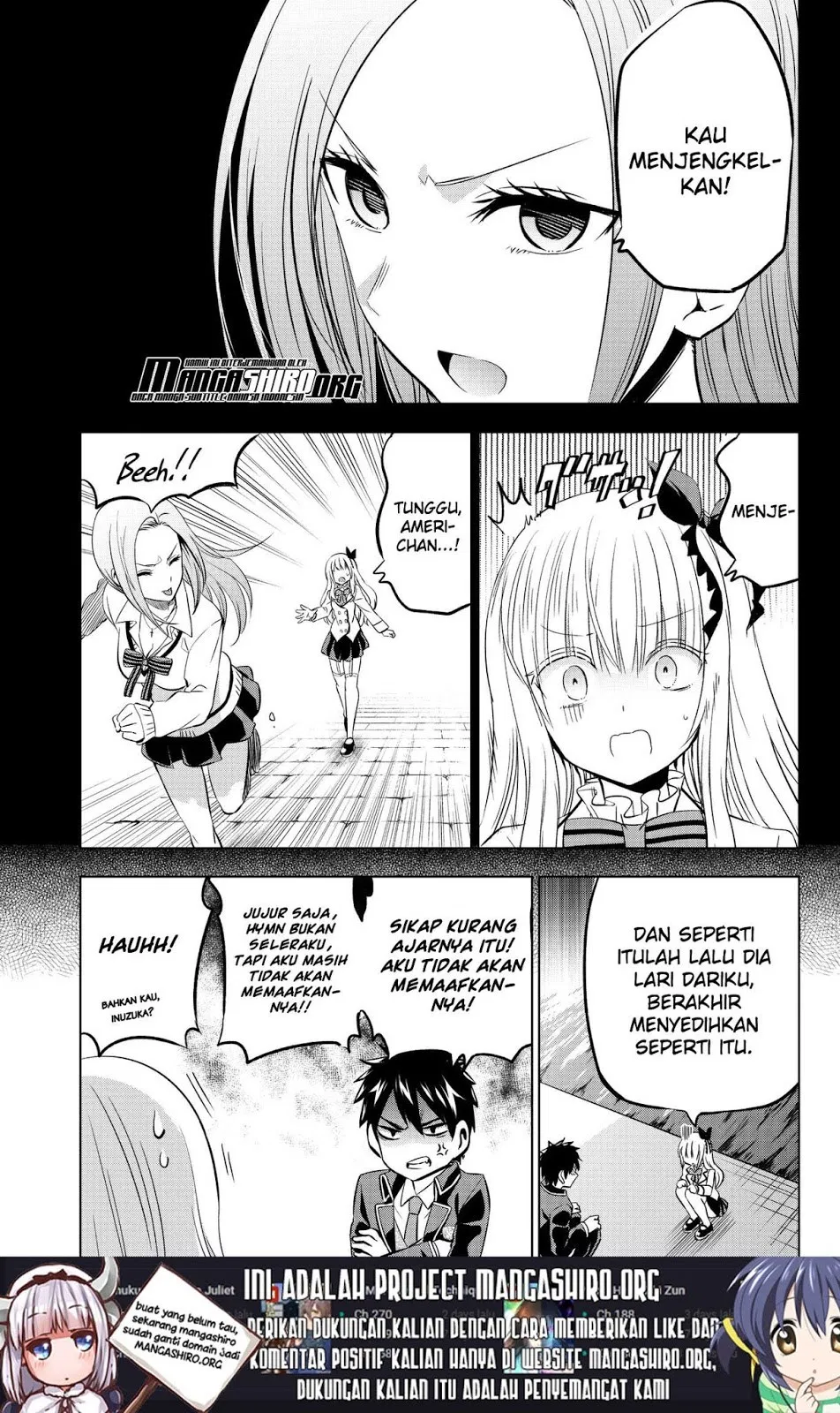 Kishuku Gakkou no Juliet Chapter 73