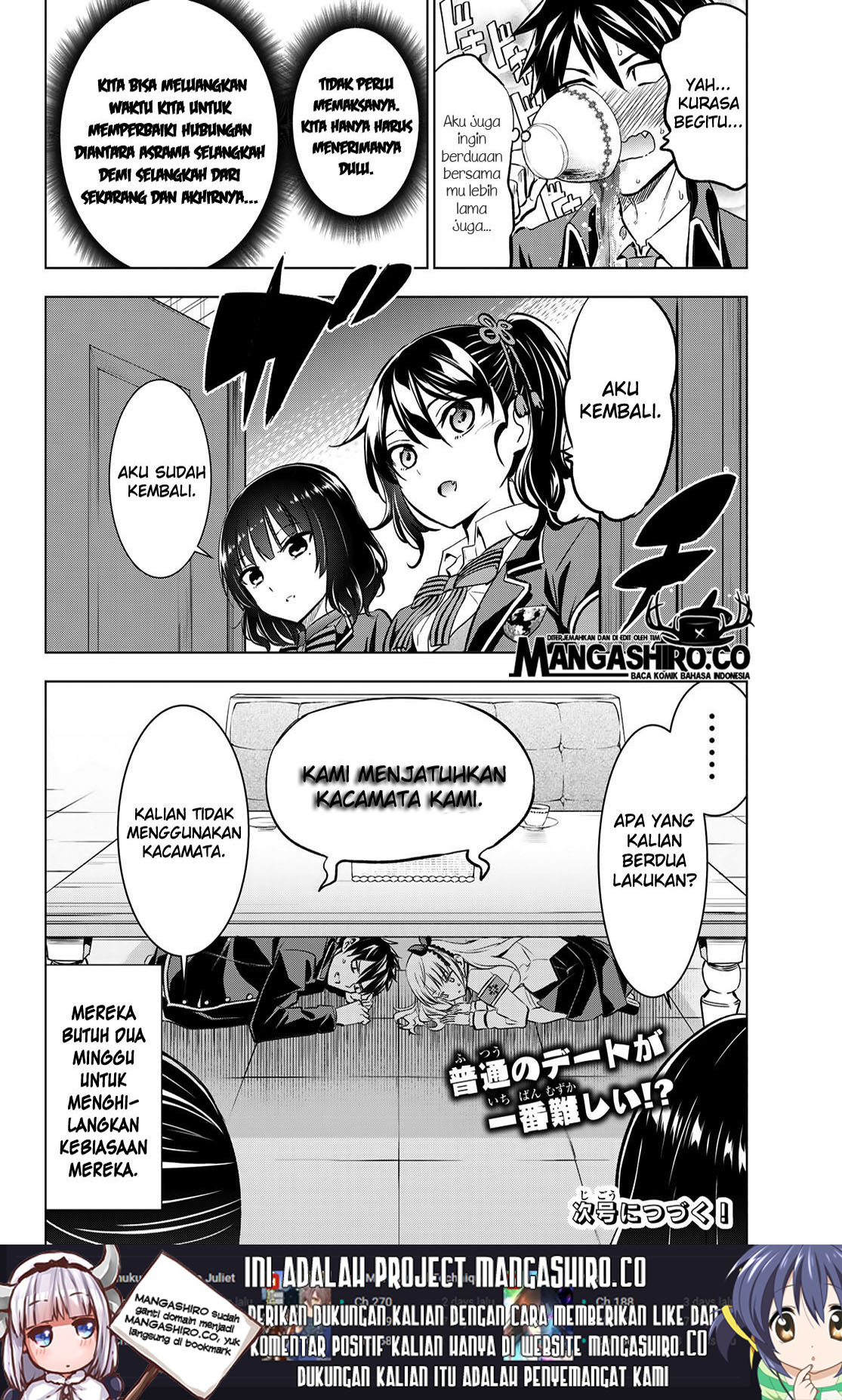 Kishuku Gakkou no Juliet Chapter 92