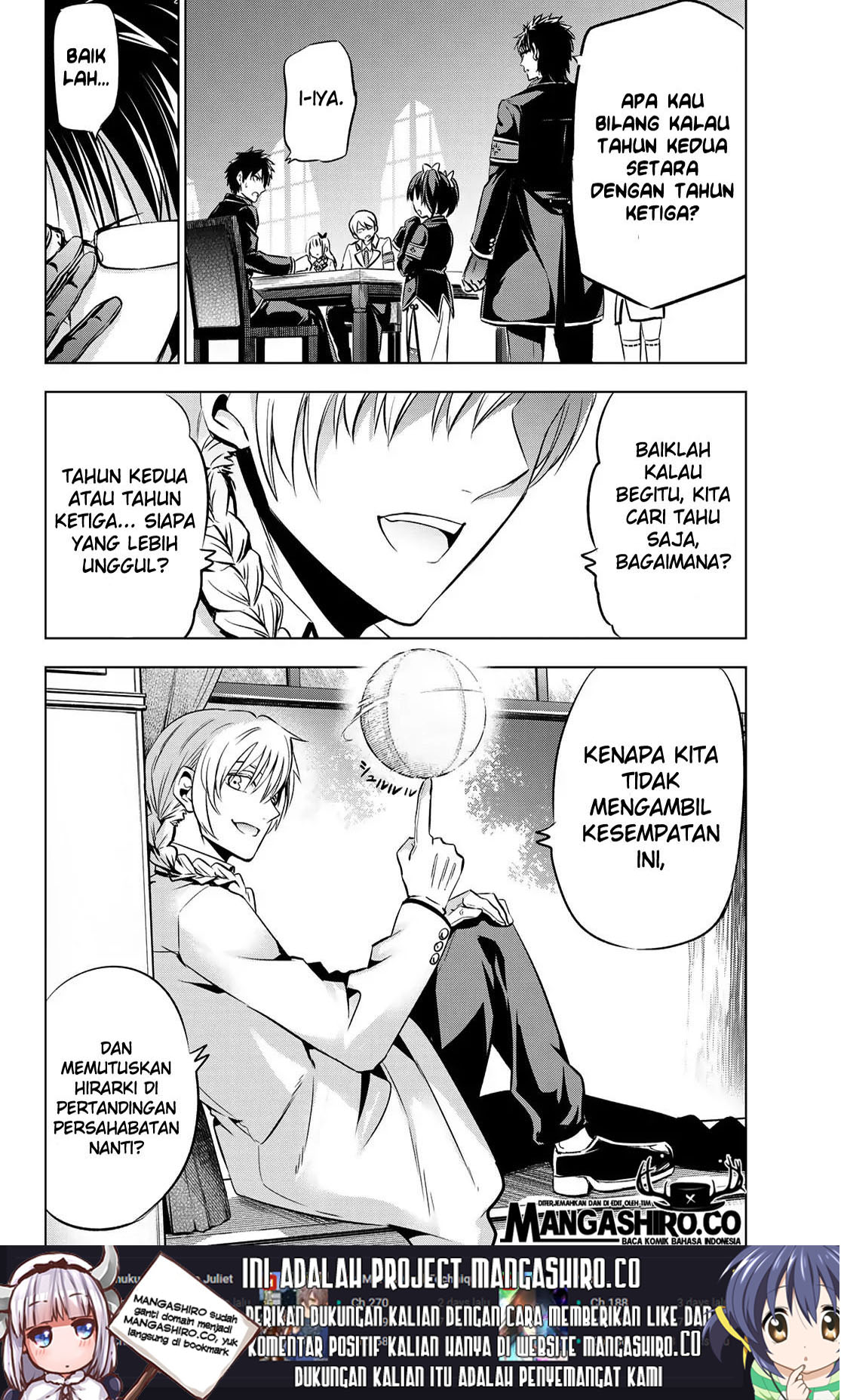 Kishuku Gakkou no Juliet Chapter 93