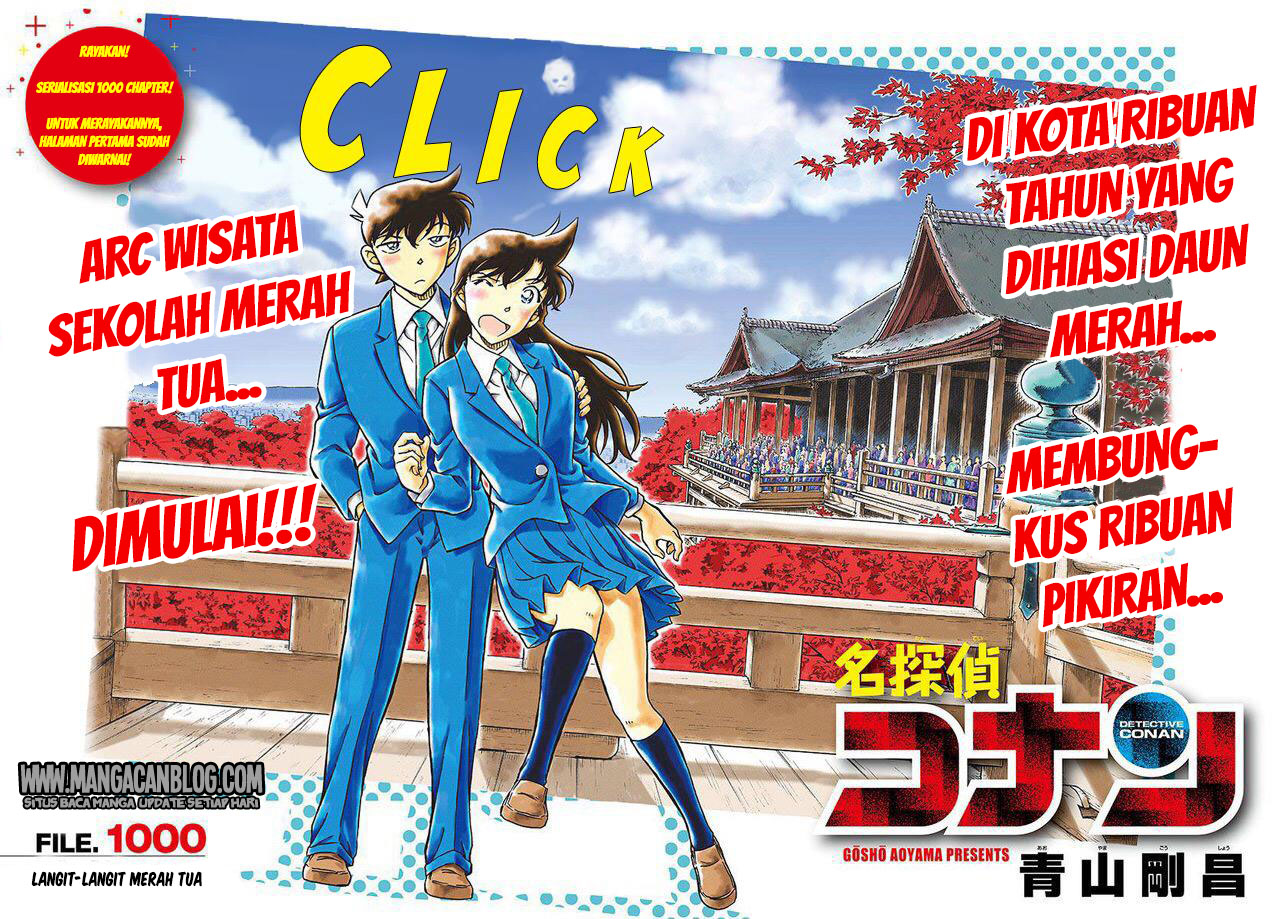 Detective Conan Chapter 1000