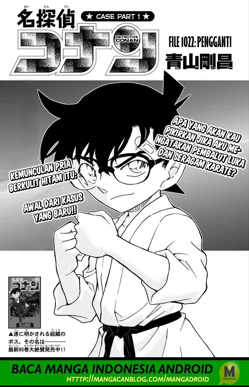 Detective Conan Chapter 1022