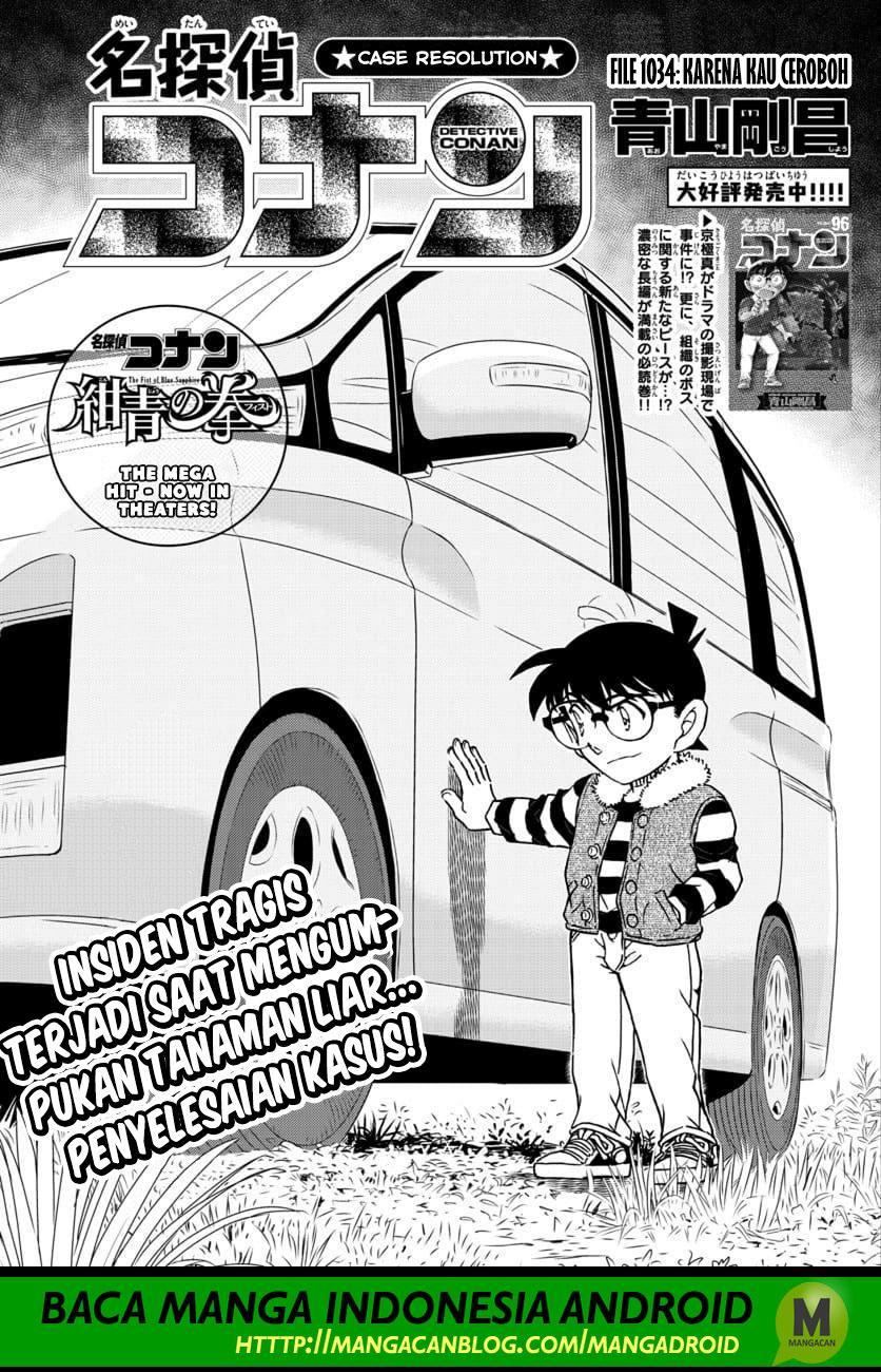 Detective Conan Chapter 1034