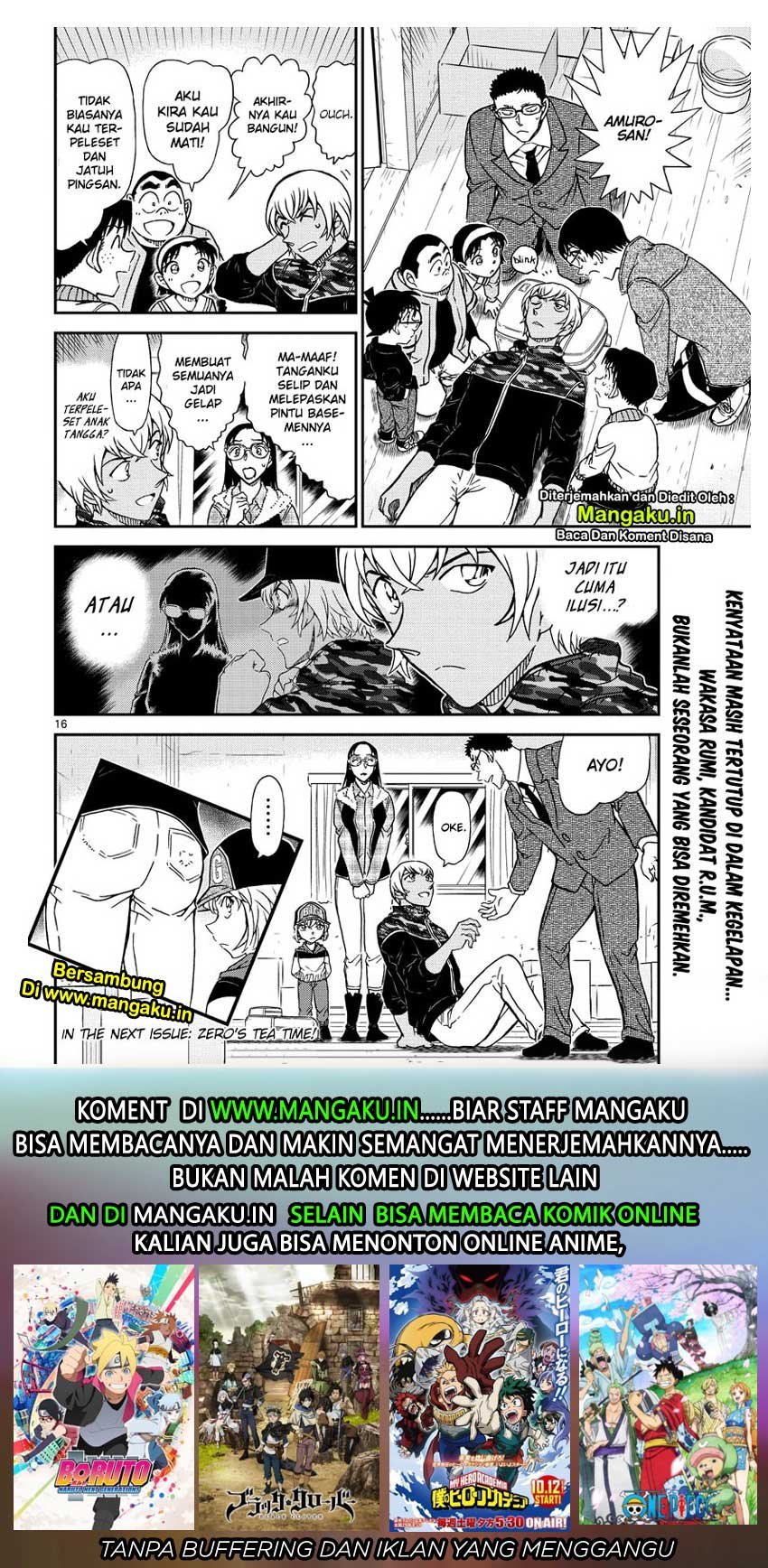 Detective Conan Chapter 1054