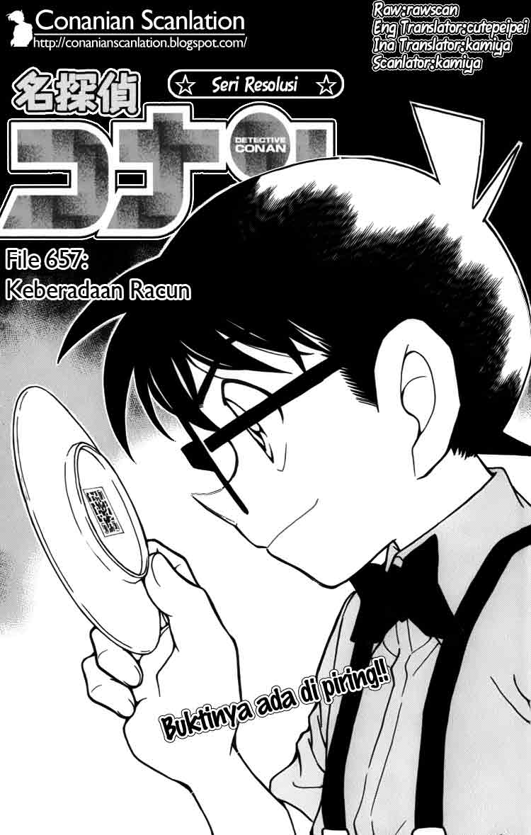 Detective Conan Chapter 657