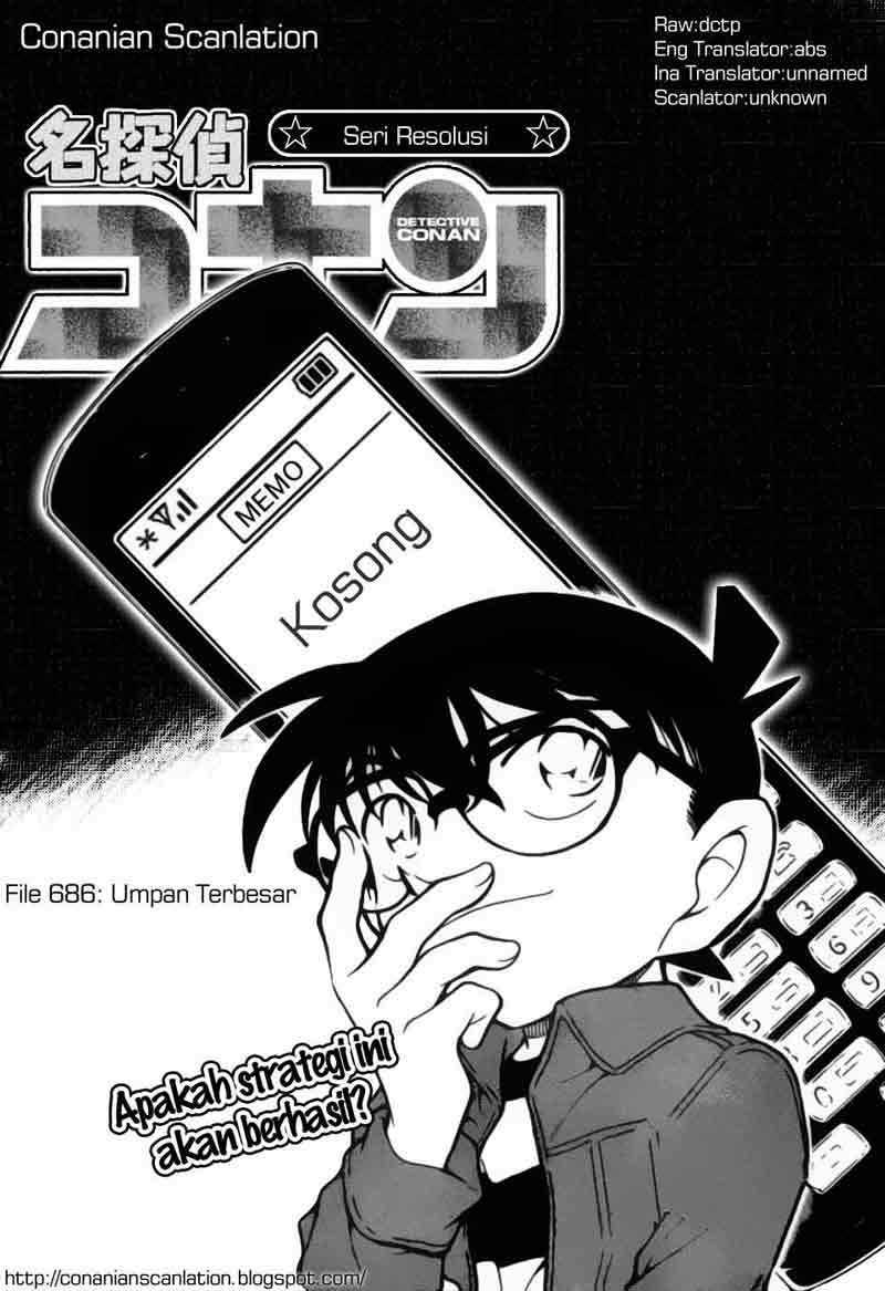 Detective Conan Chapter 686