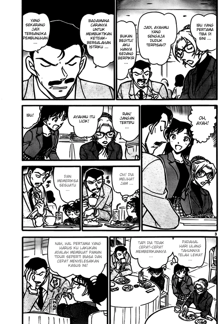 Detective Conan Chapter 711