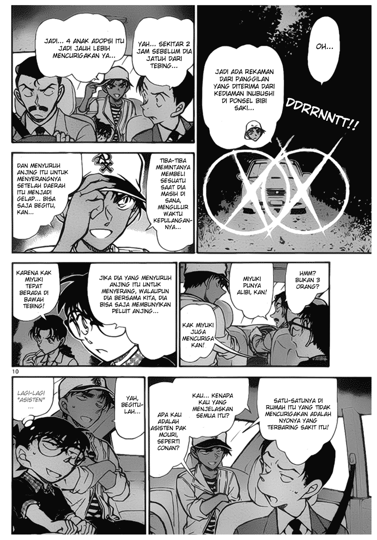 Detective Conan Chapter 737