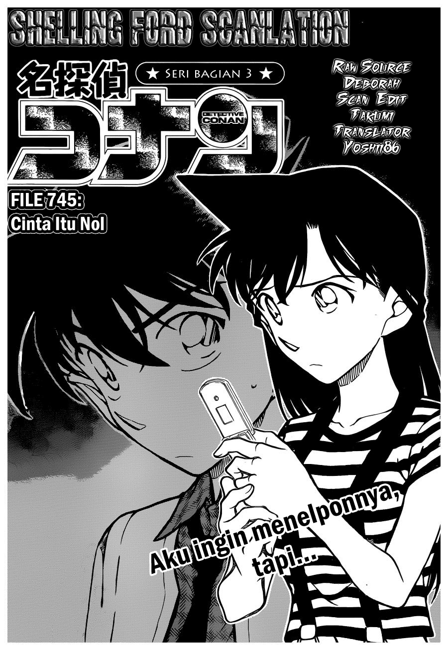 Detective Conan Chapter 745