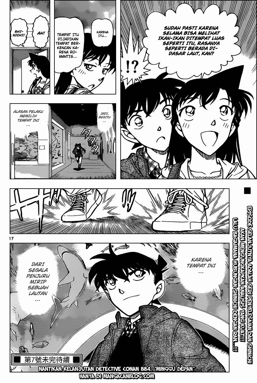 Detective Conan Chapter 883